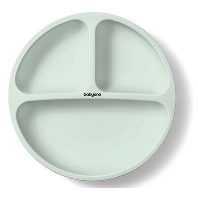 Talerz BABYONO 1482/03 Zielony