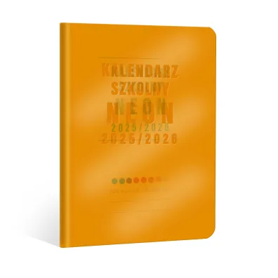 Kalendarz szkolny Neon 2025/26