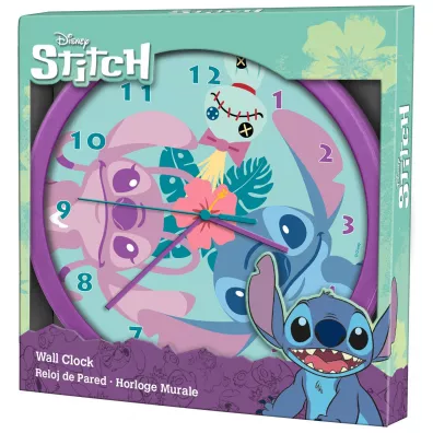 Zegar ścienny Stitch 25cm LAS3098