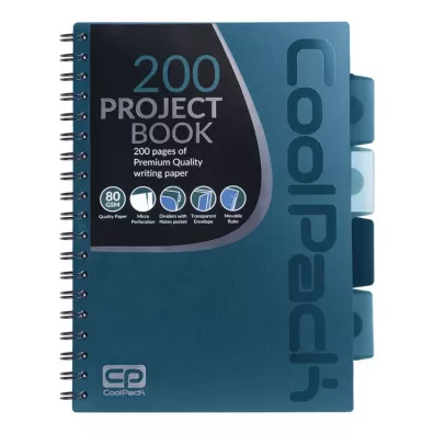 CoolPack Kołobrulion B5 Blue kratka 100 kartek