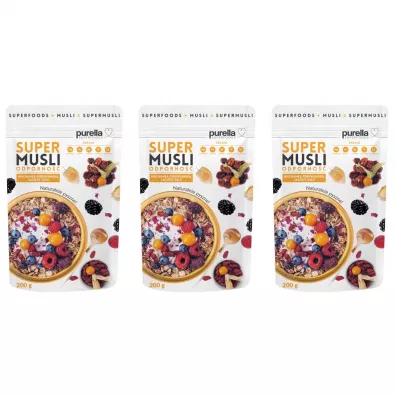 Purella Supermusli Odporność Zestaw 3 x 200 g