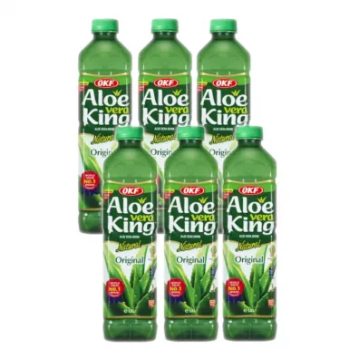 Okf Napój z cząstkami aloesu Aloe Vera King Zestaw 6 x 1500 ml