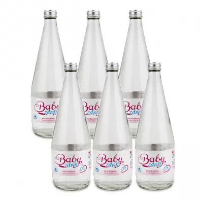 Baby Zdrój Woda źródlana niegazowana Zestaw 6 x 700 ml