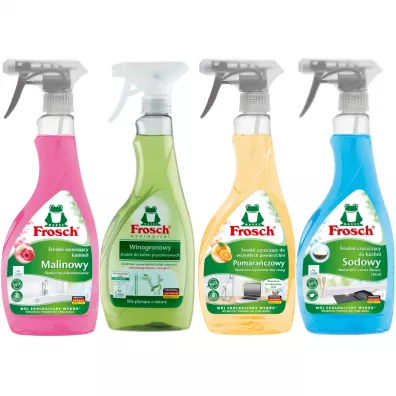 Frosch Zestaw do sprzątania 4 x 500 ml