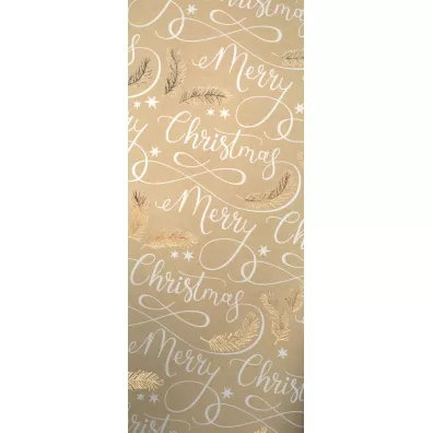 Paper Team Papier do pakowania prezentów Merry Christmas Outlet