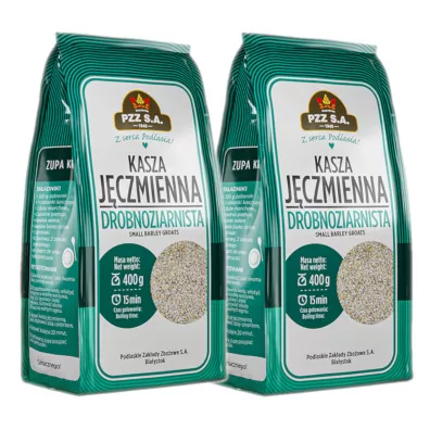 Pzz Kasza jęczmienna drobnoziarnista Zestaw 800 g