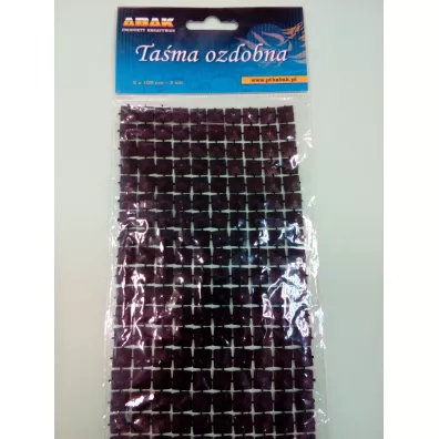 Abak Taśma ozdobna piramidy TO-09 9x30 cm czarne