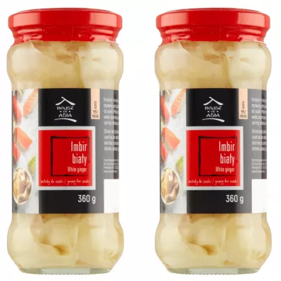 House of Asia Imbir biały do sushi Zestaw 2 x 360 g