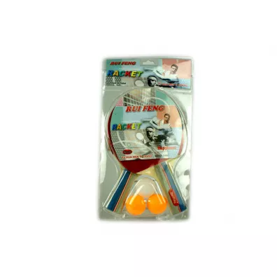 Rakietki do ping-ponga + 3 piłki 002870
