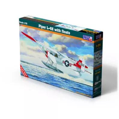 Model Piper L-4H with floats 1:72 42547 Olymp Aircraft