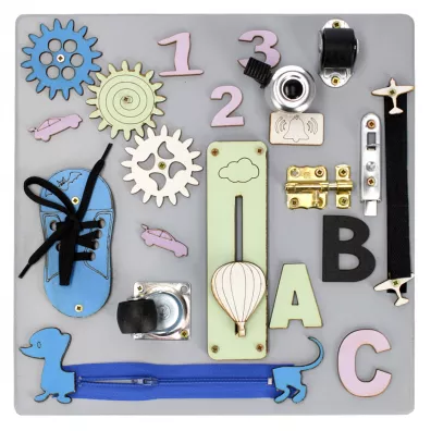 Tablica manipulacyjna drewniana MT06 3Toysm