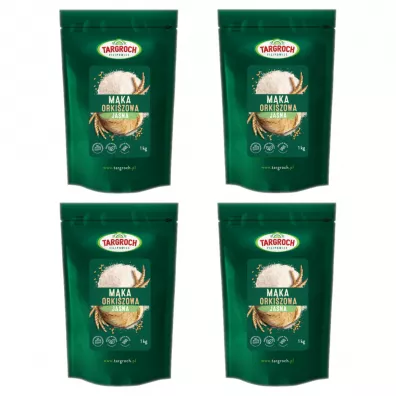 Targroch Mąka orkiszowa jasna zestaw 4 kg