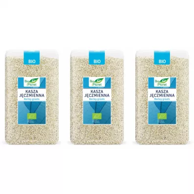 Bio Planet Kasza jęczmienna Zestaw 3 kg Bio