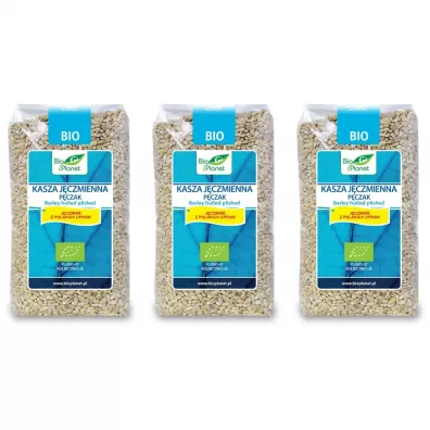 Bio Planet Kasza jęczmienna pęczak Zestaw 1.5 kg Bio