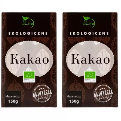 BioLife Kakao Zestaw 2 x 150 g Bio