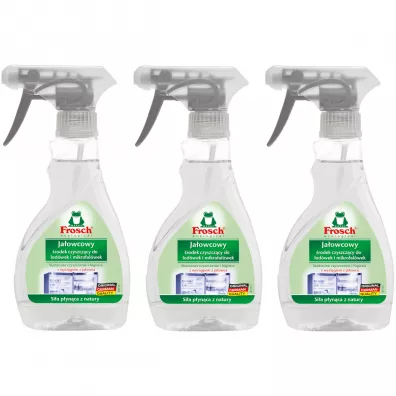 Frosch Spray do lodówek i mikrofalówek jałowcowy Zestaw 3 x 300 ml