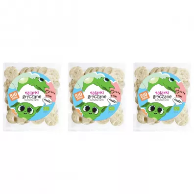 Biominki Talarki gryczane Zestaw 3 x 55 g Bio