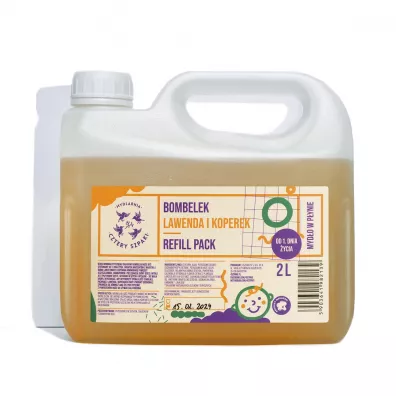 Mydlarnia 4 Szpaki Mydło w płynie bombelek refill 2 l