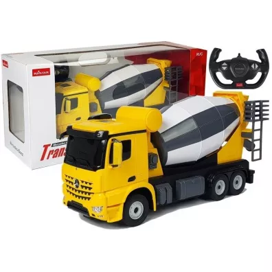 Mercedes-Benz Arocs zdalnie strowane 1:14 żółte Leantoys