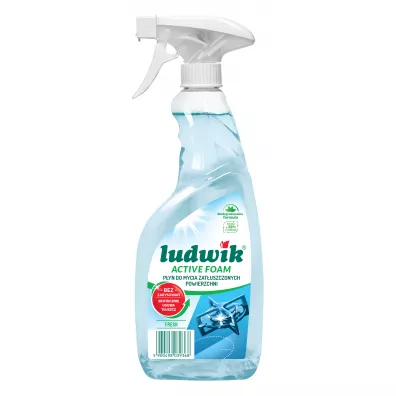 Ludwik Płyn do mycia zatłuszczonych powierzchni Active Foam Fresh 600 ml