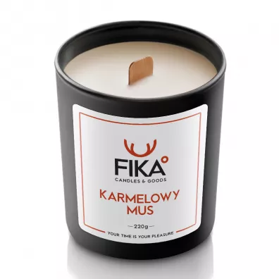 Fika Candles&Goods Świeca sojowa - Karmelowy Mus 270 ml