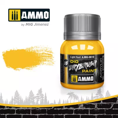 Ammo: DIO Drybrush - Light Rust 40 ml