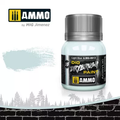 Ammo: DIO Drybrush - Light Blue 40 ml