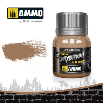 Ammo: DIO Drybrush - Earth 40 ml