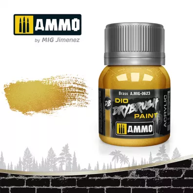 Ammo: DIO Drybrush - Brass 40 ml