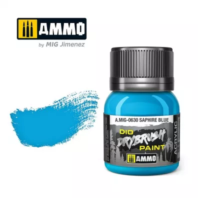 Ammo: DIO Drybrush - Saphire Blue 40 ml
