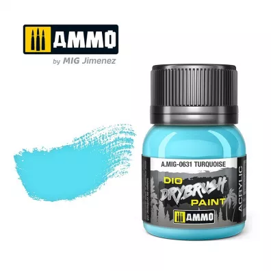 Ammo: DIO Drybrush - Turquoise 40 ml