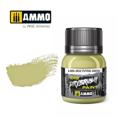 Ammo: DIO Drybrush - Putrid Green 40 ml