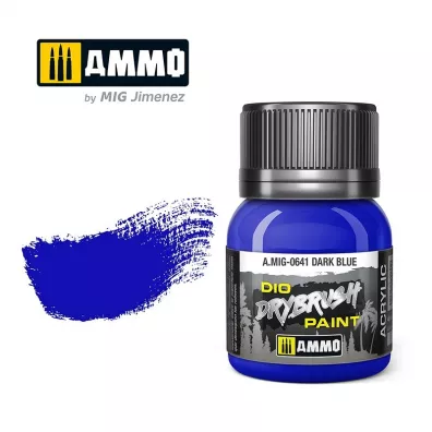 Ammo: DIO Drybrush - Dark Blue 40 ml