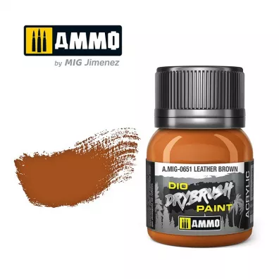 Ammo: DIO Drybrush - Leather Brown 40 ml