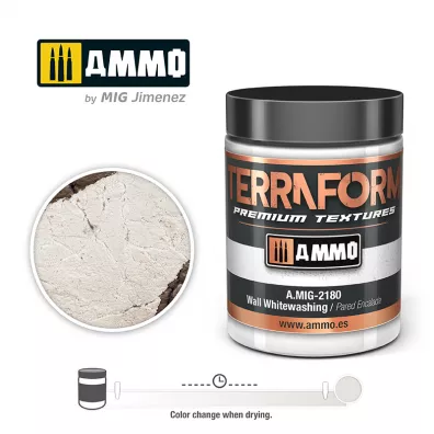 Ammo: Terraform Premium Textures - Wall Whitewashing 100 ml