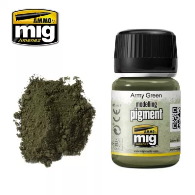 Ammo: Modelling Pigment - Army Green 35 ml