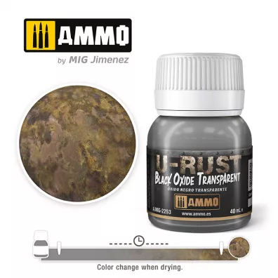 Ammo: U-Rust - Black Oxide Transparent 40 ml