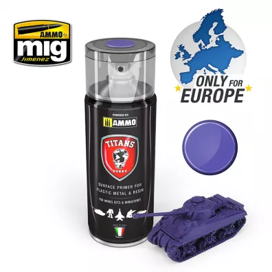 Ammo: Titans Matt Primer - Magic Purple 400 ml