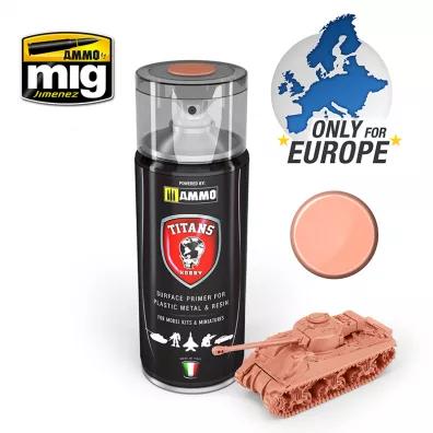 Ammo: Titans Matt Primer - Flesh Tone 400 ml
