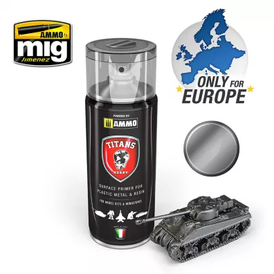 Ammo: Titans Primer - Gun Metal 400 ml