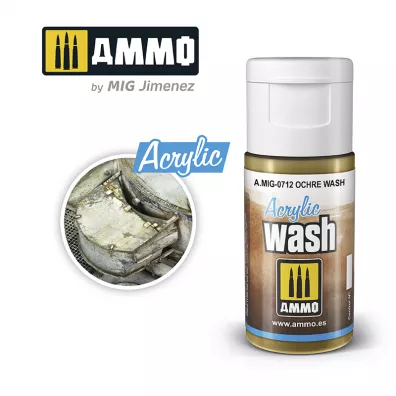 Ammo: Acrylic Wash - Ochre Wash 15 ml