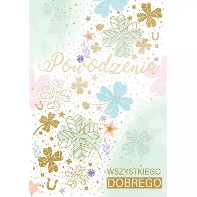 Henry Karnet A5 Powodzenia