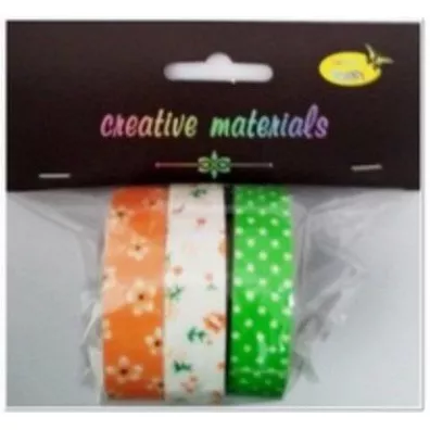 Galeria Hobby Taśmy materiałowe kwiaty 3 x 4m