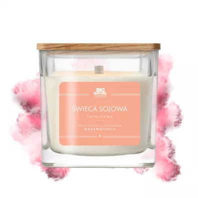 Big Nature Świeca sojowa inspiracja zapachowa Mademoiselle 450 g