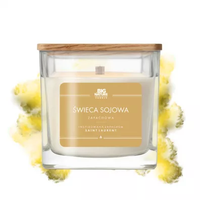 Big Nature Świeca sojowa inspiracja zapachowa Saint Laurent 450 g