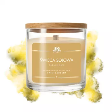 Big Nature Świeca sojowa inspiracja zapachowa Saint Laurent 150 g