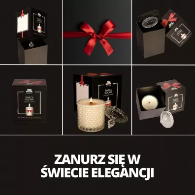 Big Nature Świeca sojowa inspiracja zapachowa Black Opium 240 g