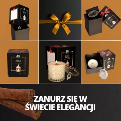 Big Nature Świeca sojowa zapachowa Cynamon 115 g