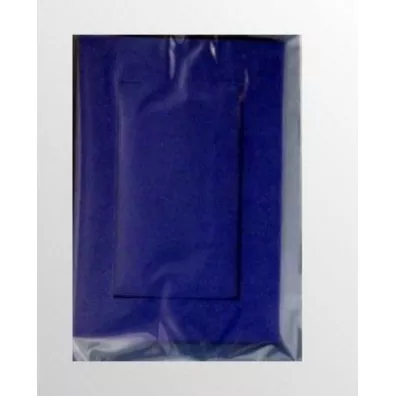 Karta passepartout + koperta granatowa 5szt