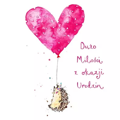 AbCard Kartka KW okolicznościowa Urodziny